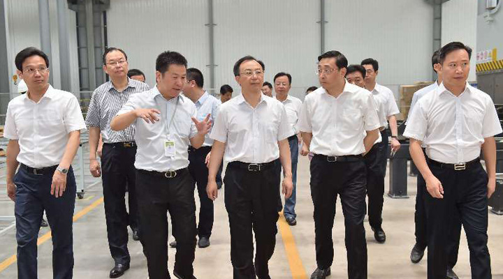 江蘇省委副書記、省長吳政隆等領導來我司視察指導